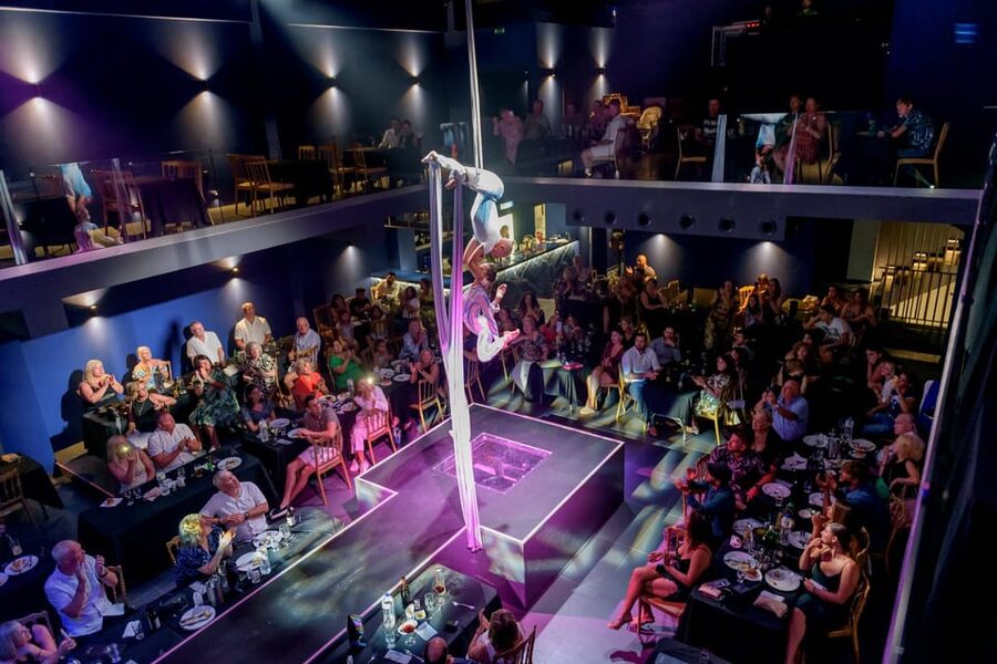 Hersonissos: Spectacular Dinner Show Ticket - Why the show feels close, not distant