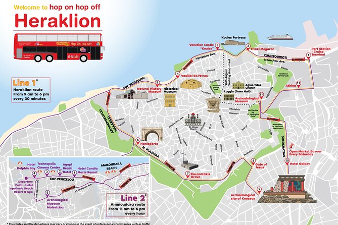 Hop-On Hop-Off Sightseeing Bus Tour in Heraklion - Finding your bus at Heraklion’s port: the real-world logistics