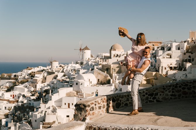Island Bus Tour: The Majestic Spots Of Santorini - Stop 1: Prophet Elias Lookout and Monastery views