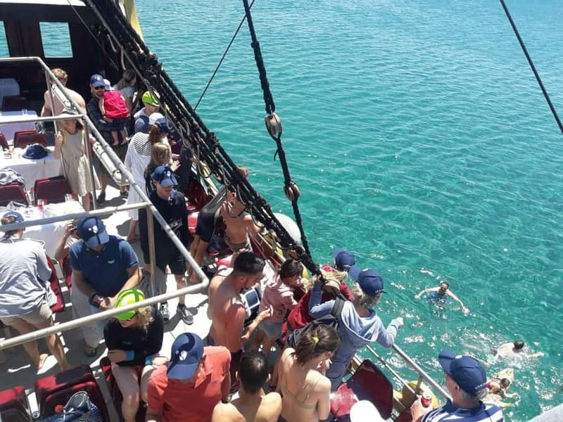 Kardamaina: Pirate Boat Cruise to 3 Bays with BBQ Lunch - What to bring for a full sun day on Kos