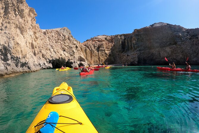 Kayaking Tour to the secrets of Milos - Key highlights you will feel on this Milos kayak day