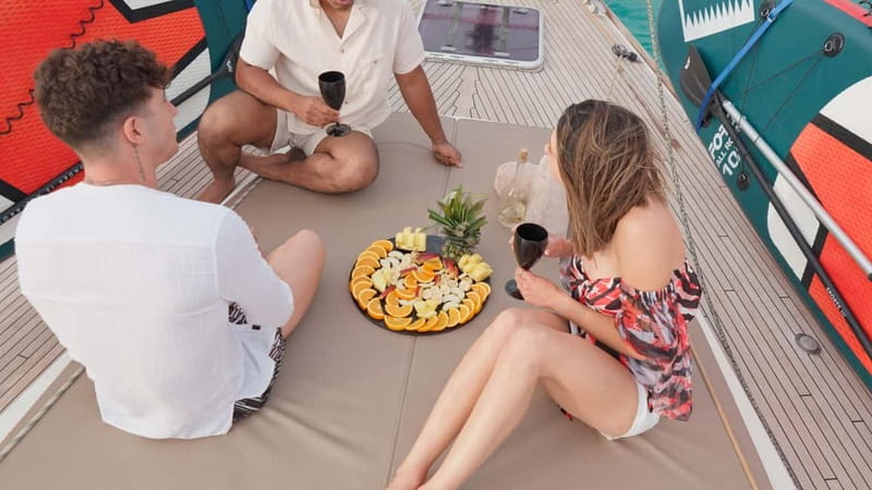 Kissamos: Balos & Gramvousa Luxury Catamaran Cruise - Water activities: snorkeling and SUP, plus choosing your comfort level