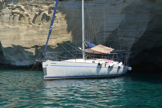 Kleftiko Poliegos and Round Trip Of Milos Island Lunch & Open bar - The Big Value: Breakfast, Lunch, Snacks, and Beer and Wine on the Water