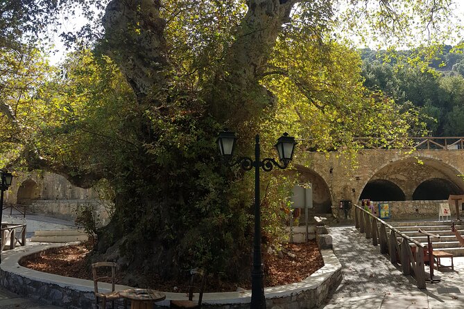 Knossos & lasithi plateau villages,Zeus's cave,&olive oil Mill - Aposelemi Canyon Views, Plus a Monastery Pass