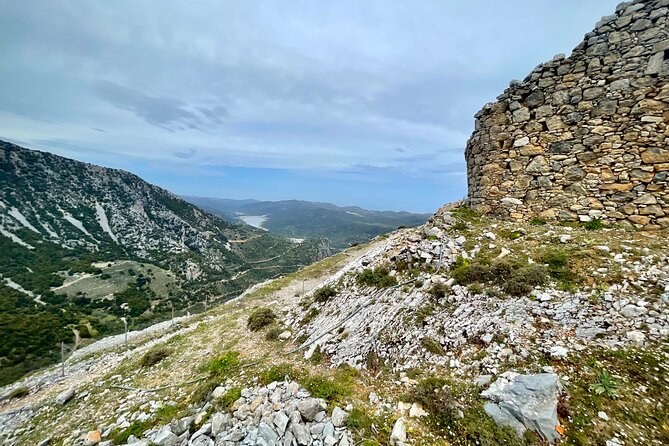 Knossos & Lassithi Private Tour–Discover Zeus’s Land with a Local - Drive moment: Monastery of Kera Kardiotissa, icons on a hillside