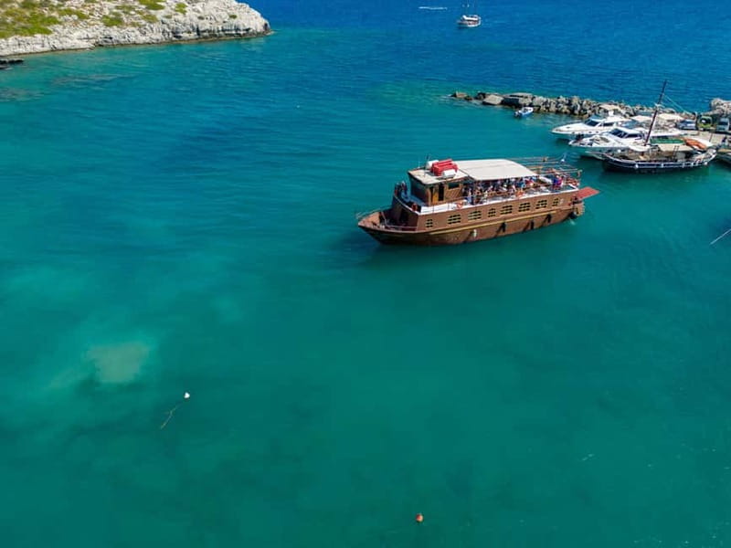Kolympia : Transfer & Cruise to Lindos with 3 Swimming Stops - Tsampika Beach swim stop: last jump before you head home