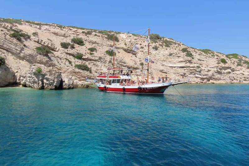 Kos: 3-Island Cruise with Lunch, Swimming and Audio Guide - Santa Maria Boat: comfy seats, good shade, and a chill vibe