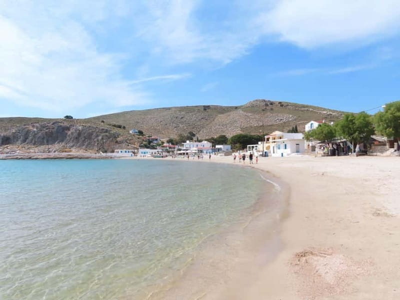 Kos: 3-Island Cruise with Lunch, Swimming and Audio Guide - Platy Island swimming stop: jump-time and clear water