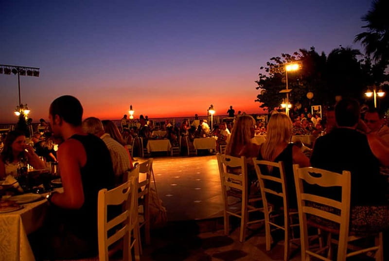 Kos: Greek Dinner with Music, Dancing, and Unlimited Wine - Fantasia in Zia Village: The Setting Makes the Night
