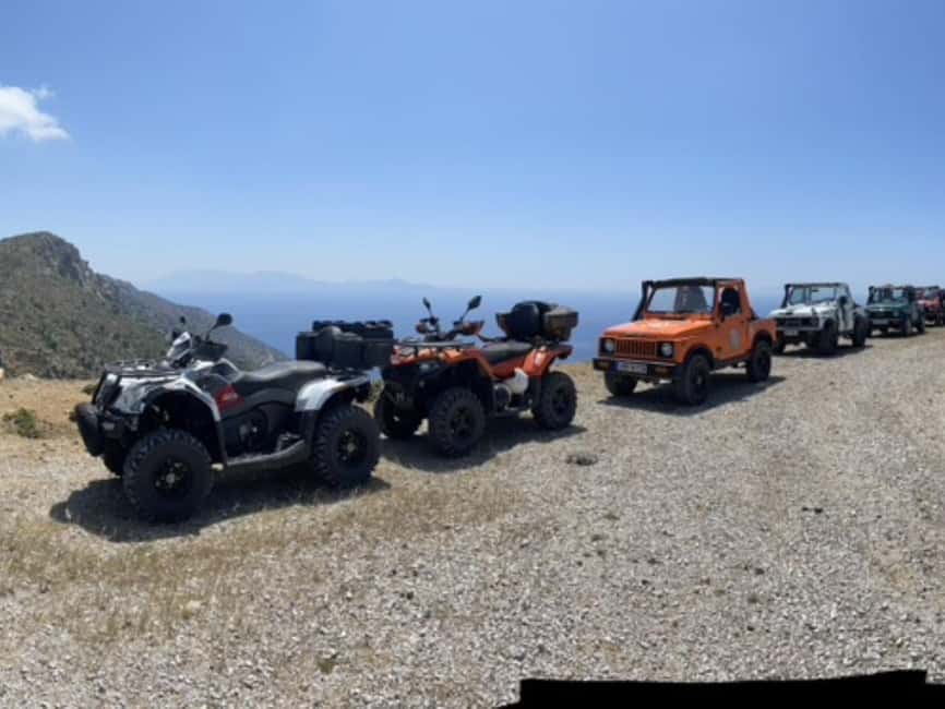 Kos: Guided Jeep or Quad Off-Road Tour with Drinks and Lunch - Quick packing list so the day feels easy