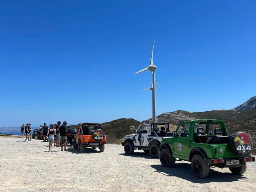 Kos: Guided Jeep or Quad Off-Road Tour with Drinks and Lunch - The mountain viewpoint run, photo stops, and that mountain café coffee moment