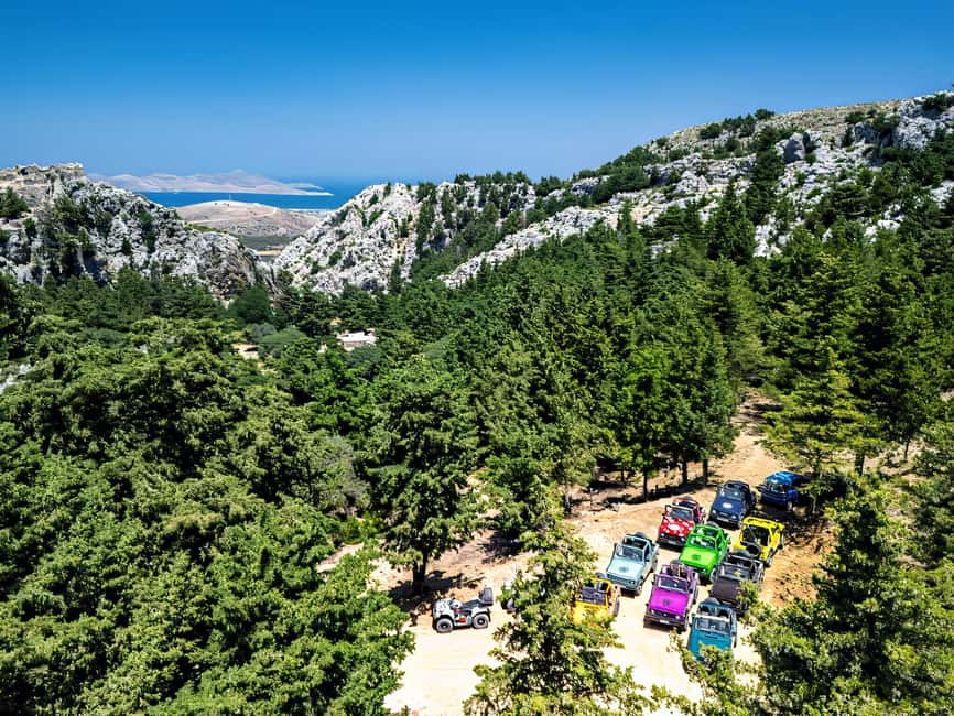 Kos: Guided Jeep or Quad Off-Road Tour with Drinks and Lunch - Drinks, snack, and the included pita gyros lunch