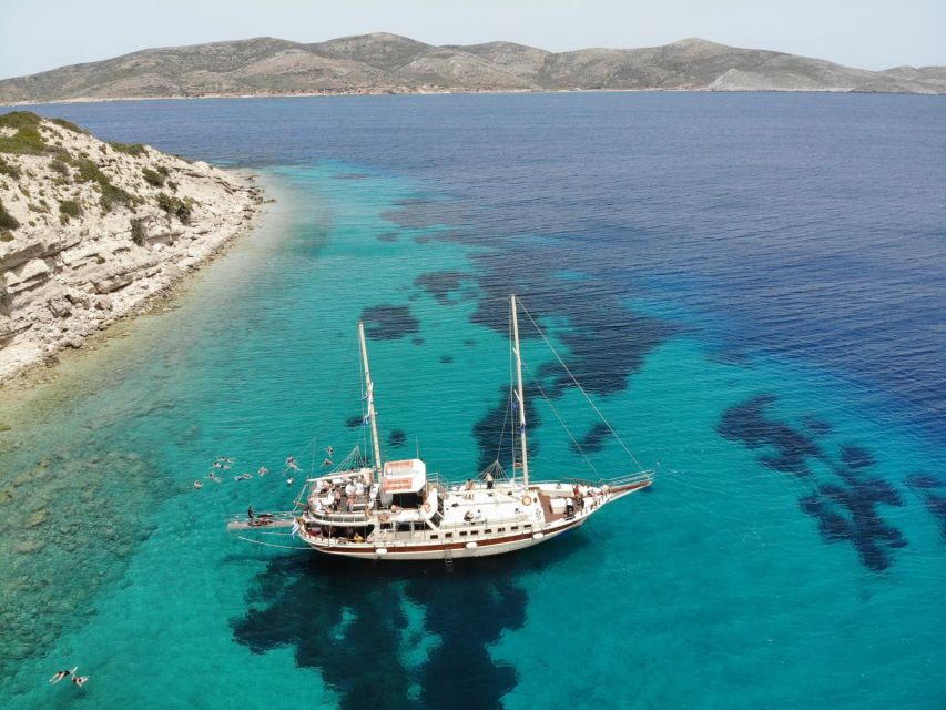 Kos Town: Kalymnos & Pserimos Day Cruise & Optional Transfer - Pserimos: the small island beach day you go for real quiet