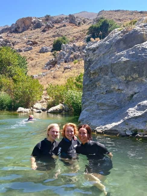 Kourtaliotiko Gorge: Guided River Adventure Trek with Lunch - Snack Break Under Plane Trees and Tropical-Garden Walk-Off