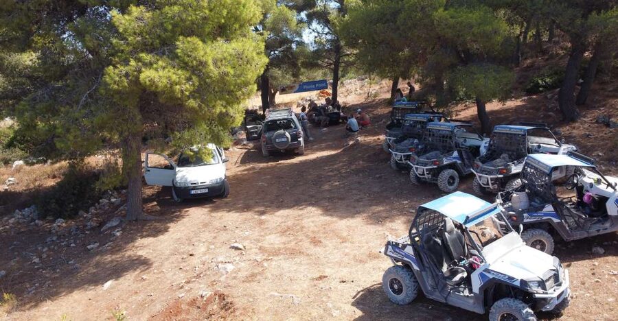 Laganas: Off-Road Buggy Adventure in Zakynthos with Lunch - Mizithres viewpoint: the moment you pause and look