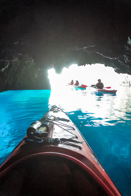 Lefkada: Blue Cave Kayak Tour with a Taste of Greece - Fitness, Wind, and Safety: How to Set Yourself Up for a Great Time