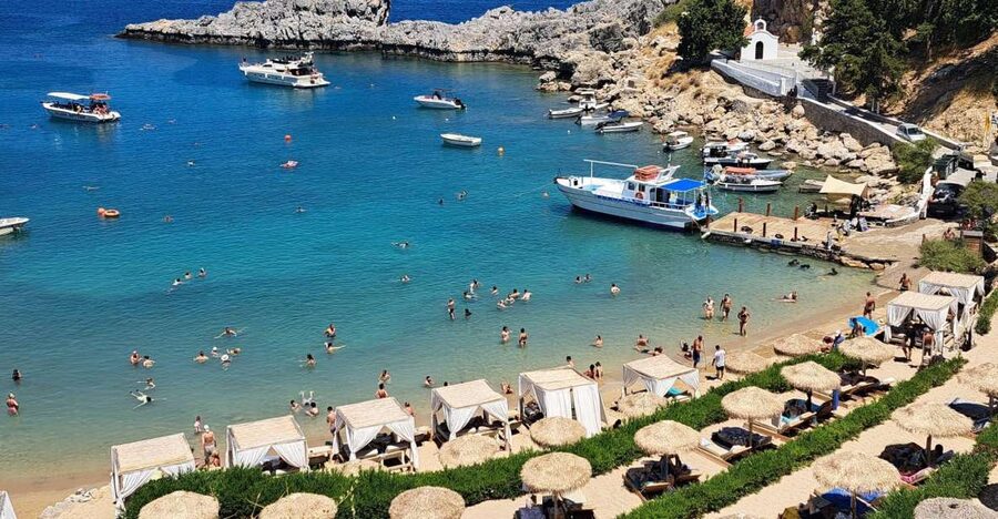 Lindos,Pefkos: All inclusive Swim & Snorkel Boat Cruise - Navarone Bay: A Scenic Anchor Stop for Snorkeling Without Rush