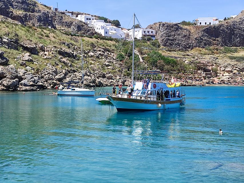 Lindos: Rhodes South-East Coast Cruise with Swim Stops - Quick hits