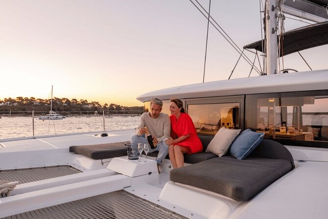Luxury Catamaran Cruise, Dia Island –Open Bar & Lunch -Top Rated! - Dia Island Stop: Swimming, Snorkeling, SUP, and Fishing Gear Ready