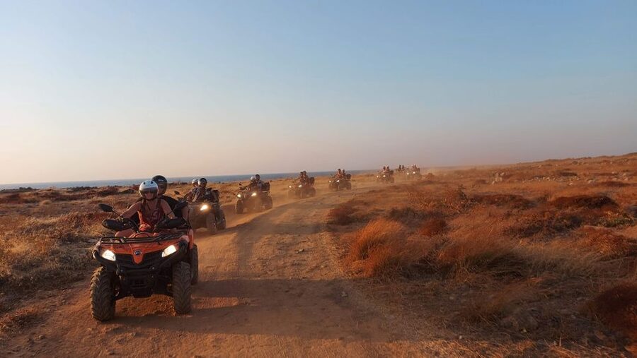 Malia: Off-Road Quad Safari Evening Tour / optional transfer - Olive oil factory at Lyrakis Family S.A.: where the tasting makes sense