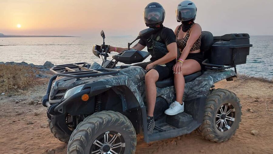 Malia: Off-Road Quad Safari Evening Tour / optional transfer - Final off-road session at Πίστα μοτοκρός Μαλλιά