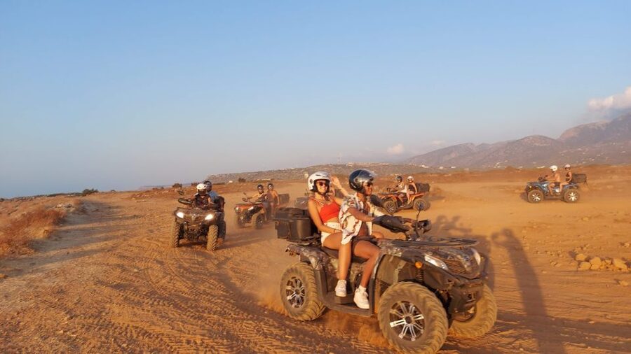 Malia: Off-Road Quad Safari Evening Tour / optional transfer - Safety briefing and quad controls: what you learn before moving