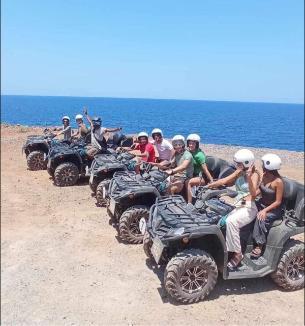 Malia: Off-Road Quad Safari Tour with Lunch and Transfers - What to pack so the day stays fun