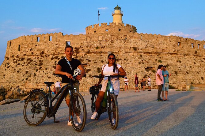 Mediaeval Rhodes E-bike Highlights Photo Tour Morning/Sunset - From Explore Rhodes to a ride that starts easy