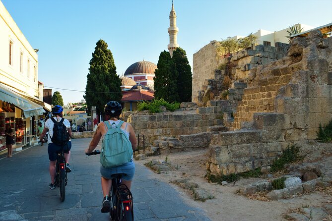 Mediaeval Rhodes E-bike Highlights Photo Tour Morning/Sunset - Monte Smith Acropolis: Helios games, the stadium, and the sunset climb
