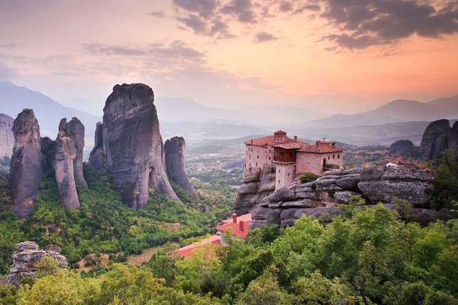 Meteora All Monasteries Tour with Photo Stops - First stop: Saint Antonios and the hermit origin story