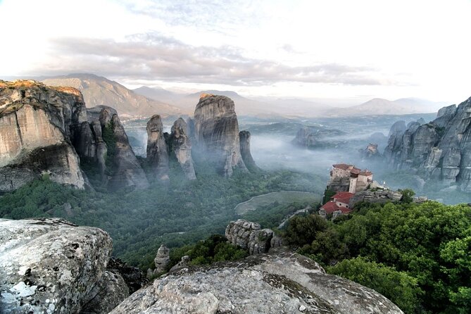 Meteora Monasteries & Caves DayTrip from Athens with Greek Lunch - Kalabaka and Kastraki: Your Launchpad Under the Rocks
