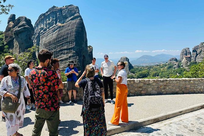 Meteora Monasteries & Caves DayTrip from Athens with Greek Lunch - Holy Trinity, Rousanou, Agios Stefanos, and the Smaller Cliff Stops