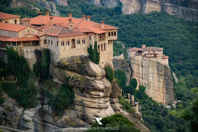 Meteora Panoramic Morning Small Group Tour with Local Guide - Getting picked up and rolling through the Meteora roads