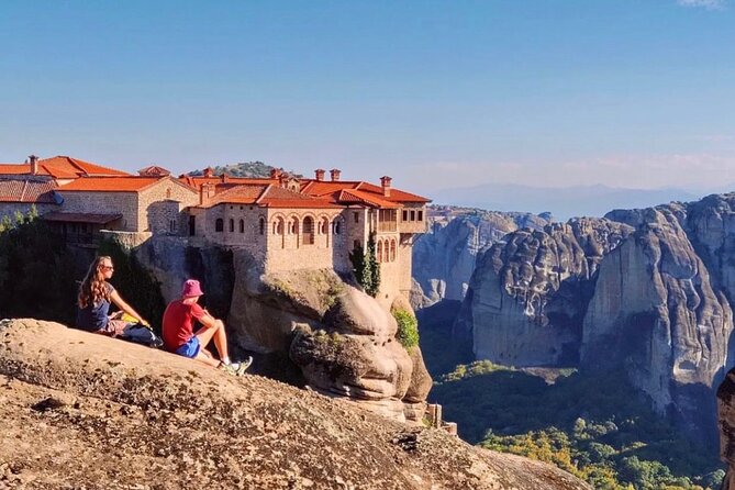 Meteora Panoramic Morning Small Group Tour with Local Guide - Great Meteoron: your first inside visit