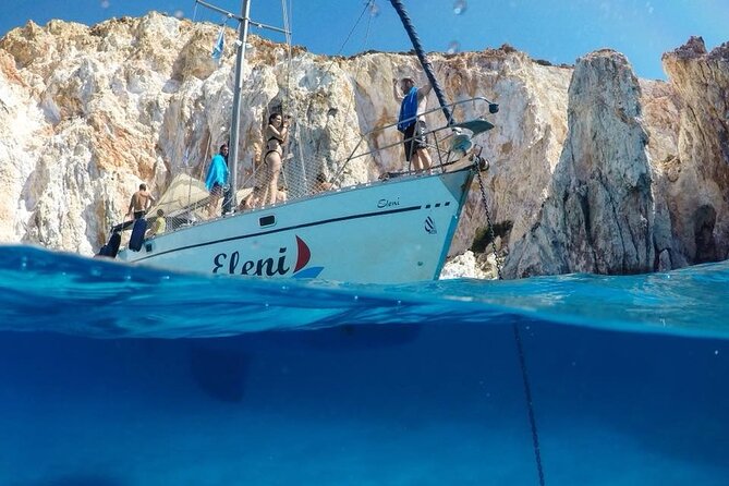 Milos and Polyaigos Full Day Cruise with Meals and Snorkelling - Kleftiko: the snorkeling caves and pirate-hideout vibes