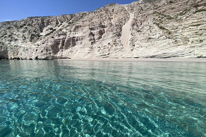 Milos and Polyaigos Full Day Cruise with Meals and Snorkelling - Food, drinks, and deck comfort on a sailboat