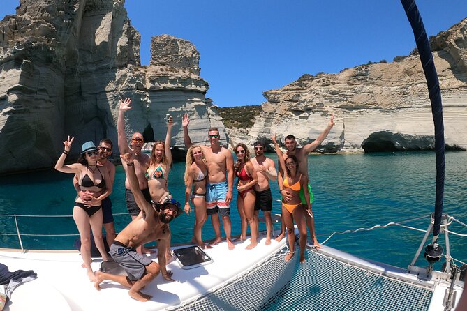 Milos caves snorkelling Catamaran Cruise in a small group - Food, Drinks, and the Little Extras That Make the Day Easier