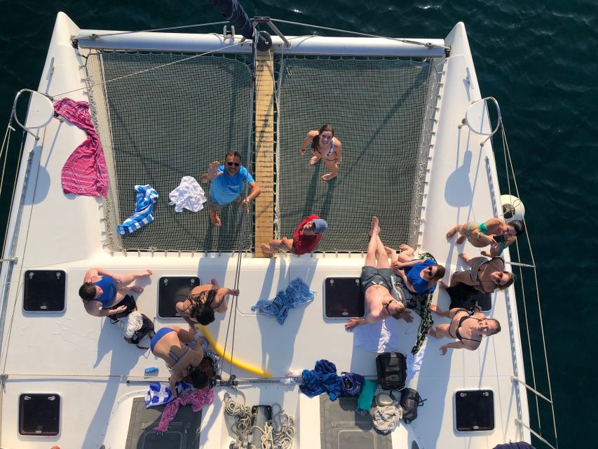 Milos: Full-Day Catamaran Cruise to Poliegos and Kleftiko - Lunch onboard with chef cooking, not just sandwiches