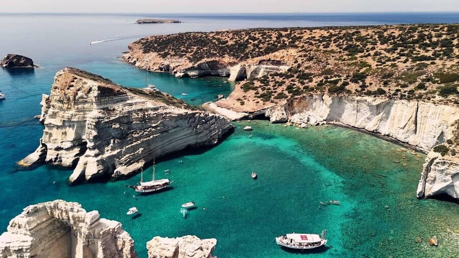 Milos: Full Day Luxury Catamaran with Full Meal & Open Bar - Kleftiko Caves by Sea, Your Main Water-Play Moment