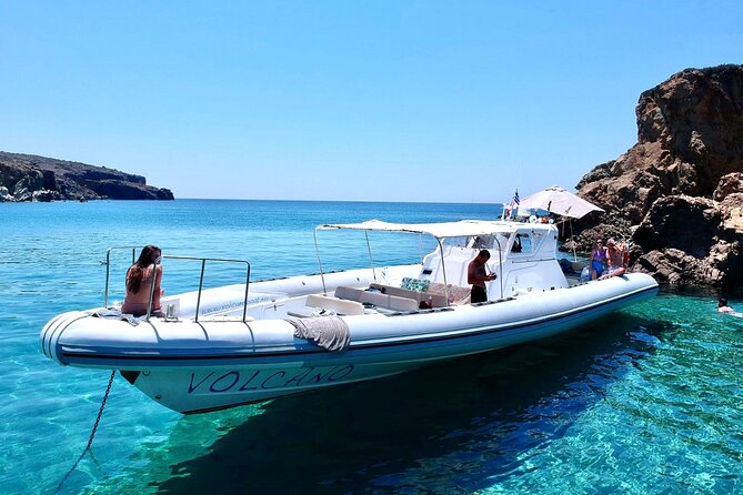Milos: Half-Day Speedboat Cruise to Kleftiko with snorkeling tour - Key things to know before you go