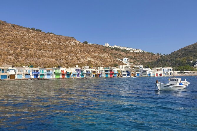 Milos: Half-Day Speedboat Cruise to Kleftiko with snorkeling tour - Stop 2 Sykia Beach: the big cave with emerald water