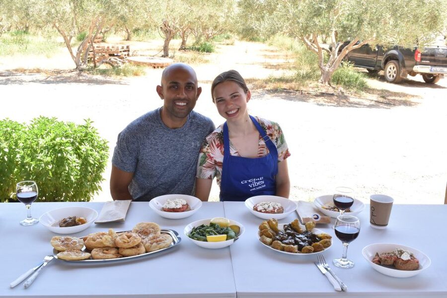 Moires: Cooking Class and Olive Oil Tasting at a Family Farm - A family olive farm kitchen near Moires (not a showroom)