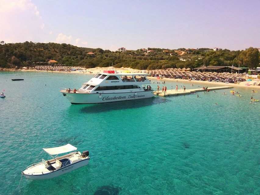 Mount Athos Glassbottom Cruise with Ammouliani Island visit - The Mount Athos sailing: seeing the western monasteries from the sea
