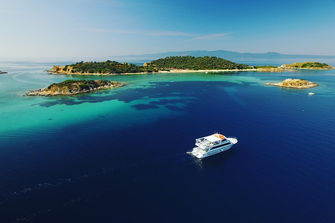 Mount Athos & visit Ammouliani's island (mixed cruise) - Getting on board at Ouranoupoli: how the 5 hours are paced