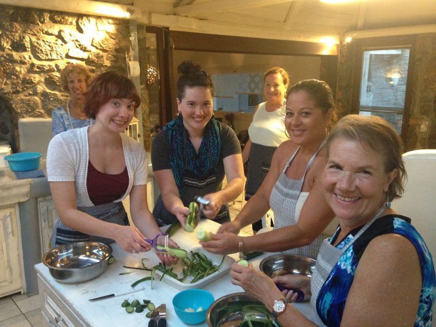 Mykonos: Cooking Class with Food and Wine - Lunch or dinner payoff, unlimited wine, and the final shared meal