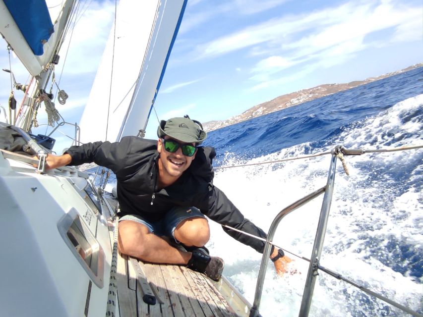 Mykonos: Delos and Rhenia Full-Day Sailing Cruise with Meal - Delos Island: Ancient Stops, Optional Tickets, and How to Use Your Time