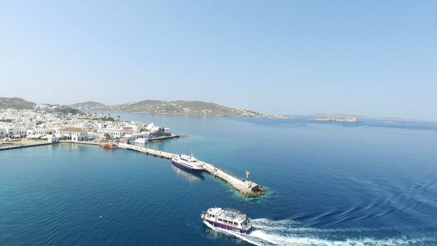 Mykonos: Delos Boat Transfer with Cell Phone Audioguide - Where the ferry departs and drops you off