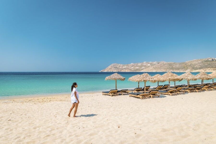 Mykonos: Full-Day South Coast Cruise - Frangias Bay snorkeling: the clearest-water stop