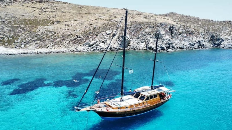 Mykonos: Sunset Boat Cruise with Light Dinner & Drinks - Boat size, onboard comfort, and what to bring