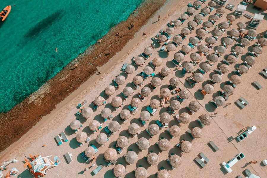 Mykonos: Super Paradise Beach with Sunbed at Thalas Mykonos - Beach Towels, Umbrellas, and Small Comforts That Add Up